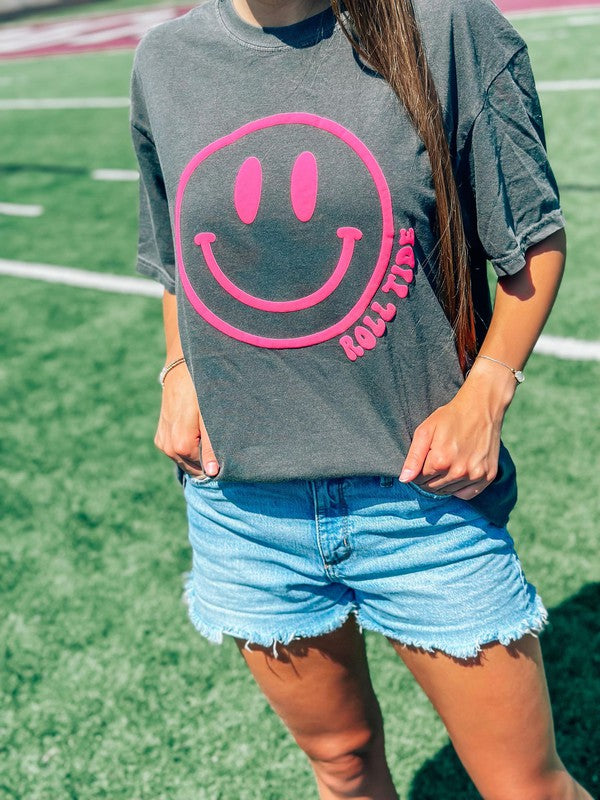 Custom Mascot Happy Puff Tee