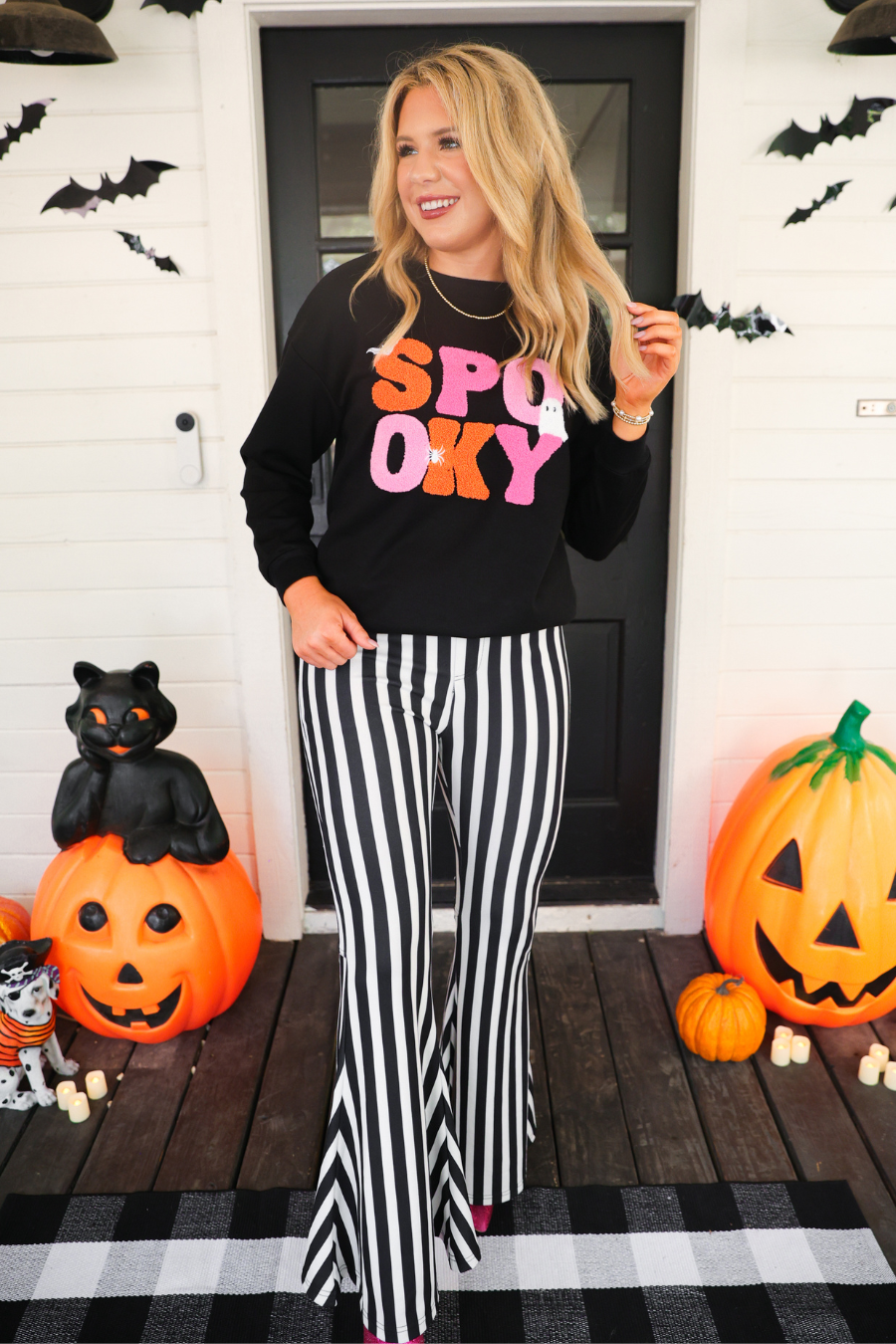 PREORDER-Stay Rowdy Striped Pants