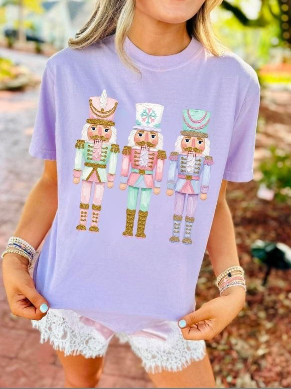 Pastel Winter Nutcrackers CMAS109 DTF Apparel