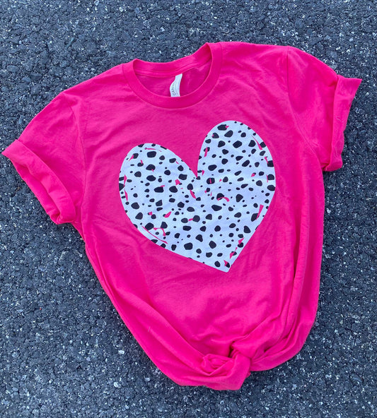 Dotted Heart Tee