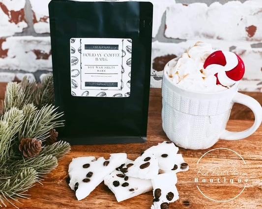 Holiday Coffee Shop Bark - Wax Melt Bark