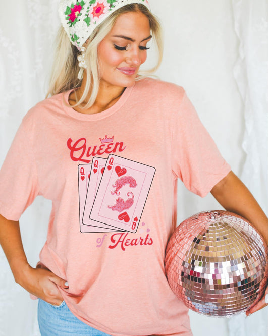 Queen of Hearts Tee