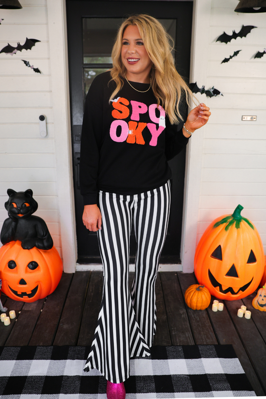PREORDER-Stay Rowdy Striped Pants