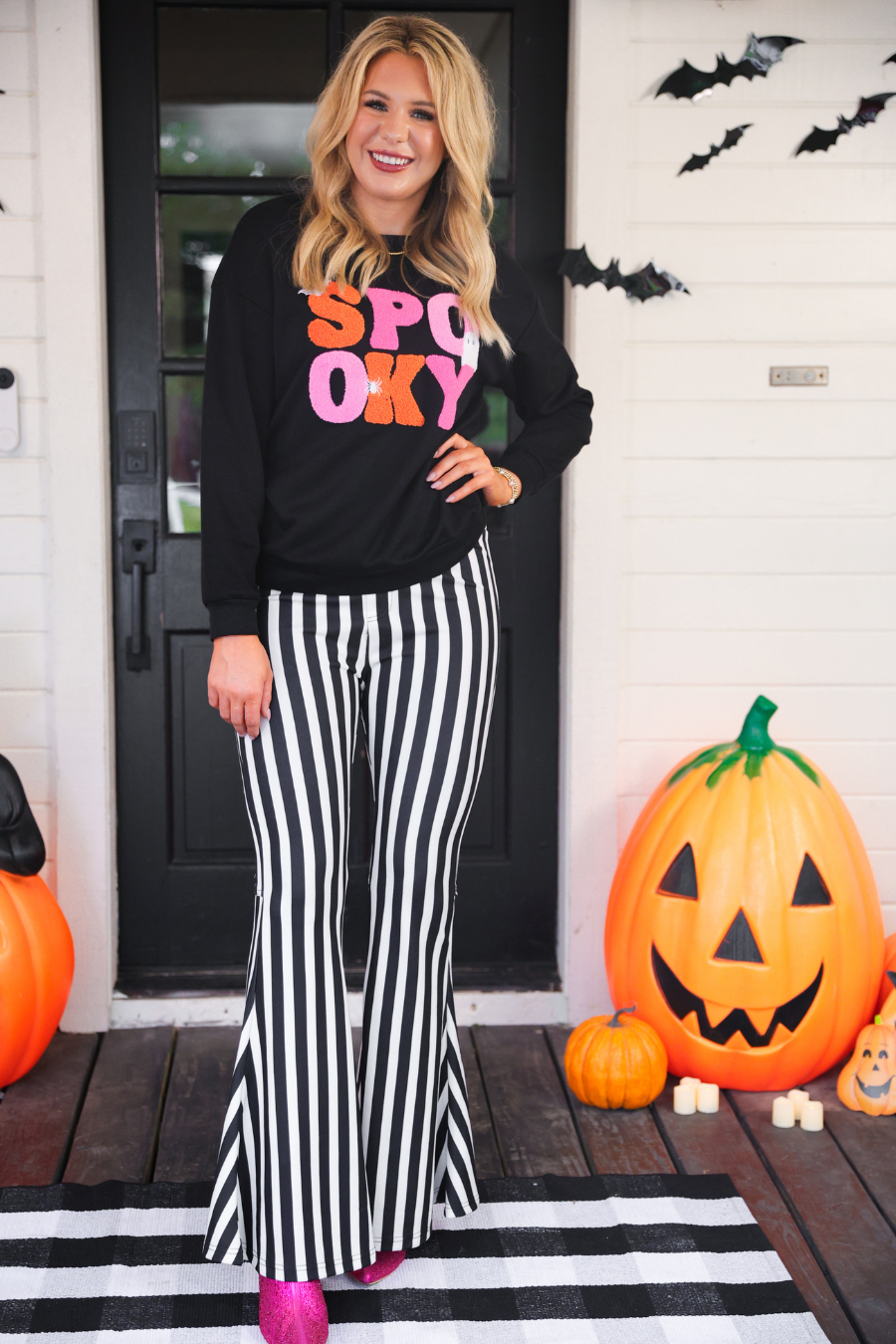 PREORDER-Stay Rowdy Striped Pants