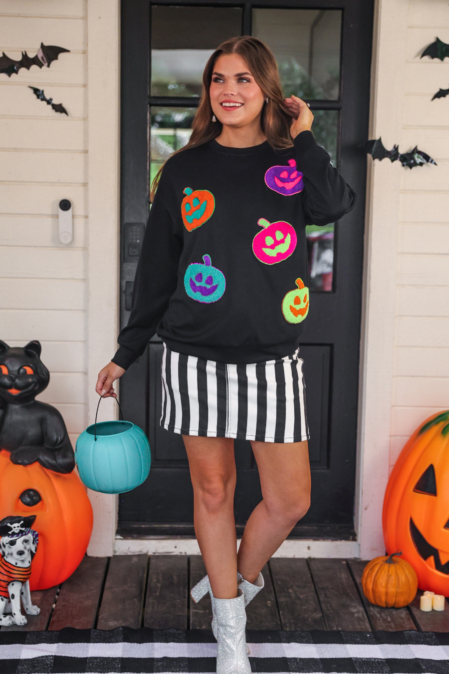 PREORDER-Pumpkin Pop Luxe Pullover